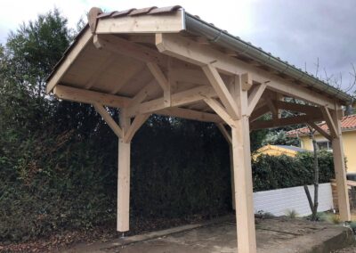 Réalisation de deux carports à Francheville 69340 et à Pommiers 69480