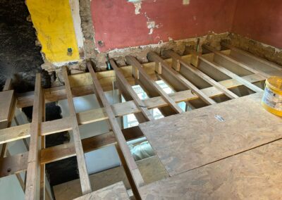 Pose du plancher ODB 22mm