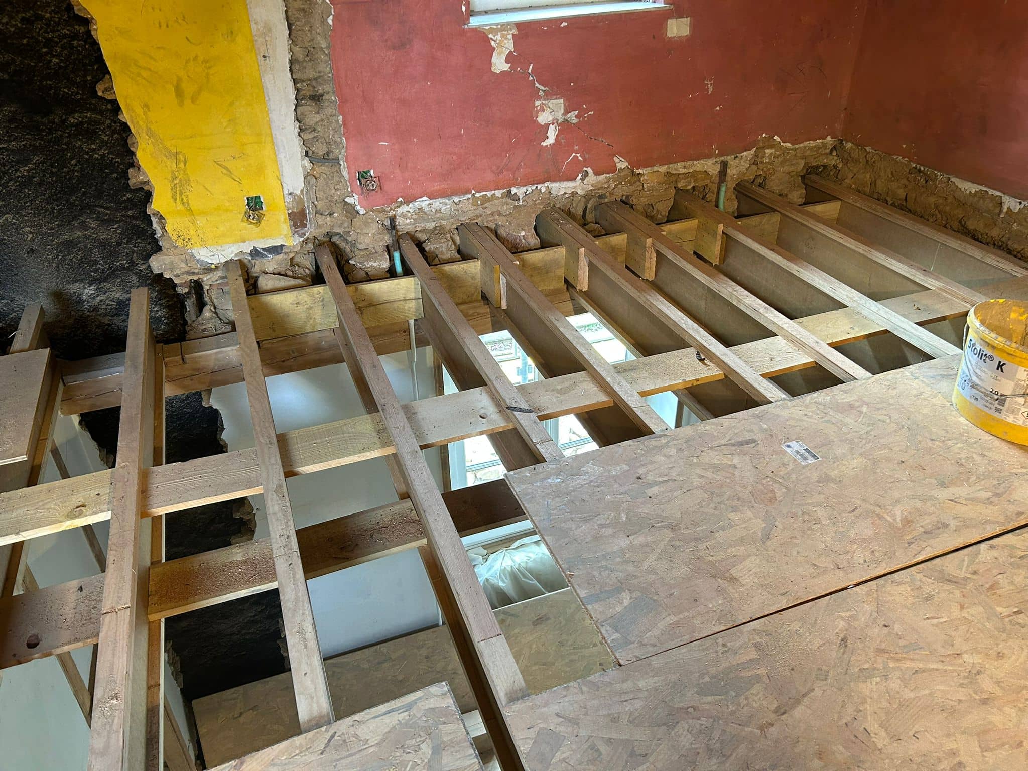 Pose du plancher ODB 22mm